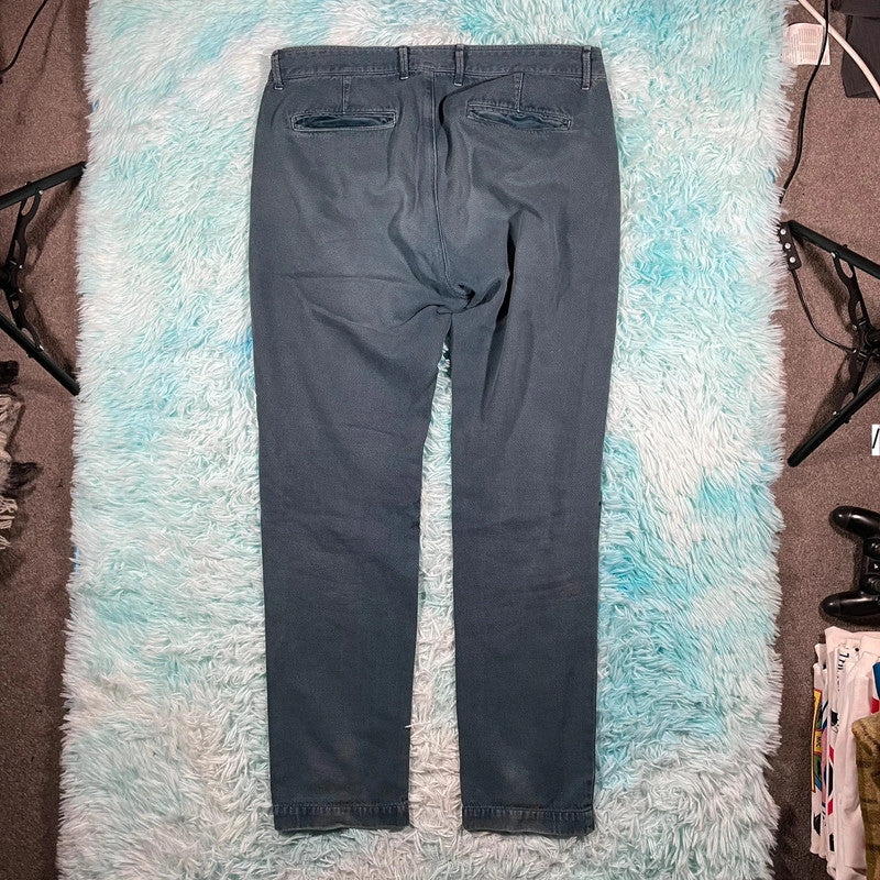 Blue Massimo Alba Trousers - 36W 54