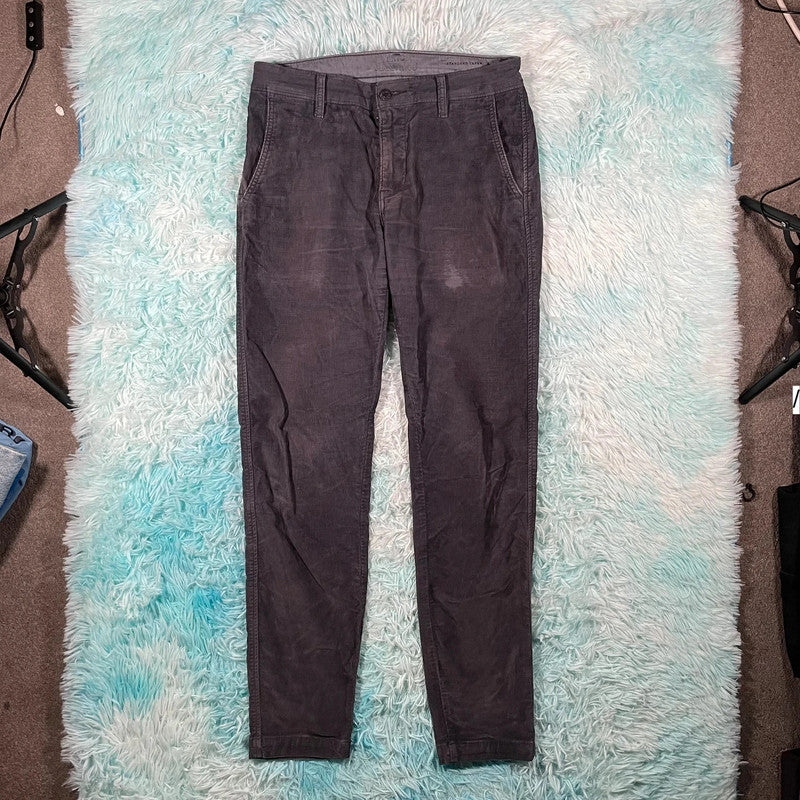 Grey Levi’s Corduroy Trousers - 30W 34L