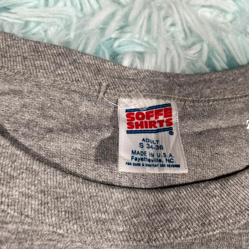 Vintage 80s Grey Mexico T Shirt - Small