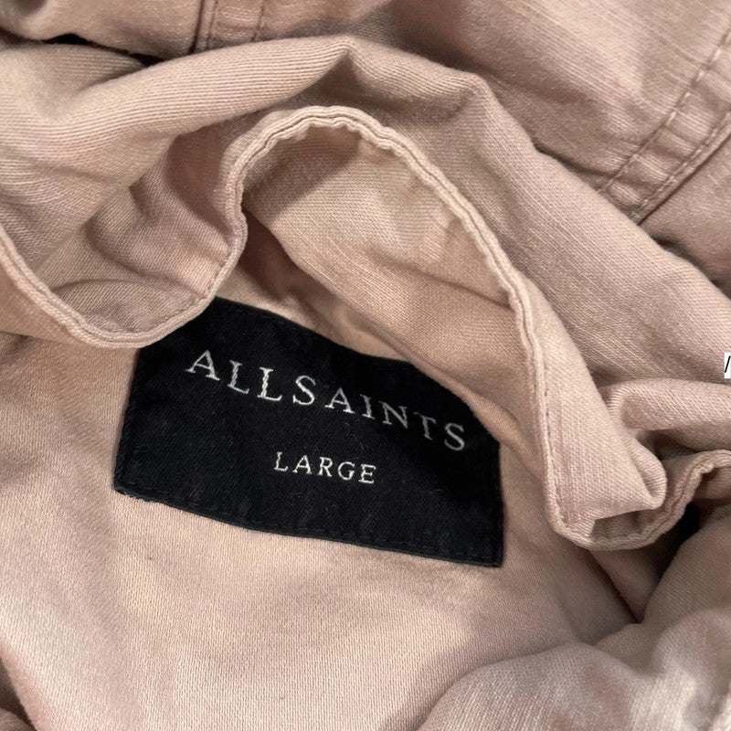 Beige AllSaints Chore Jacket - Large