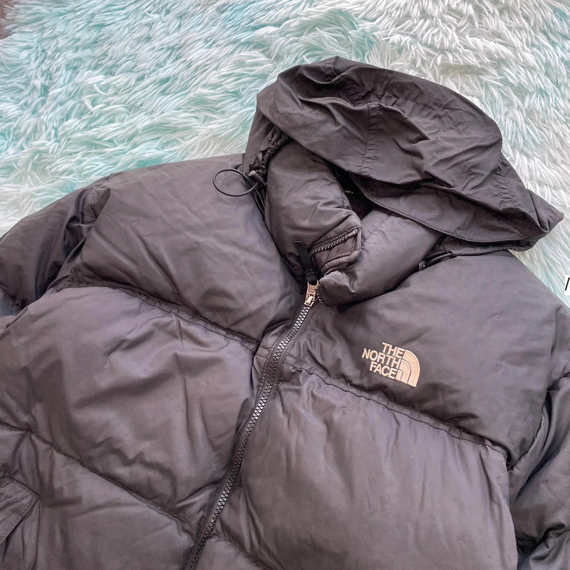 Black The North Face Puffer Jacket 700 Down Nupste - Medium