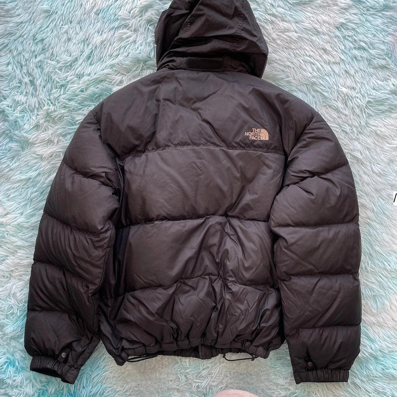 Black The North Face Puffer Jacket 700 Down Nupste - Medium