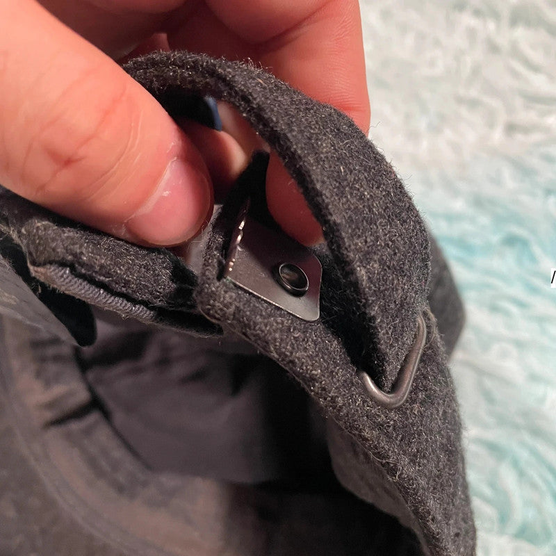 Vintage Grey Armani Jeans Wool Cap