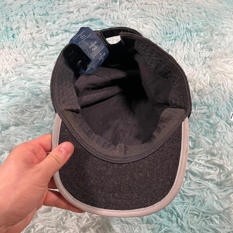 Vintage Grey Armani Jeans Wool Cap