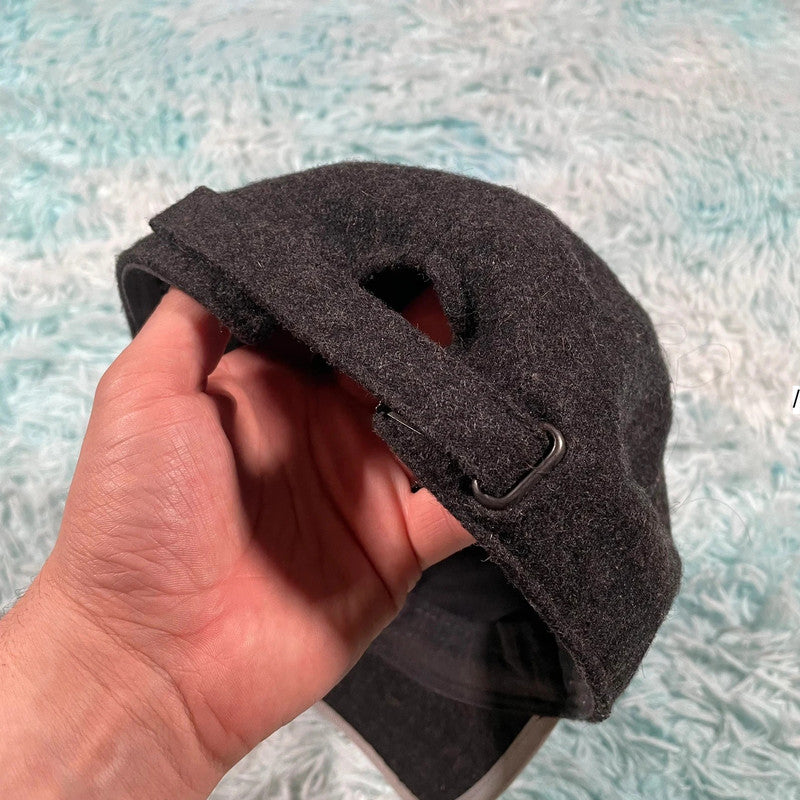 Vintage Grey Armani Jeans Wool Cap