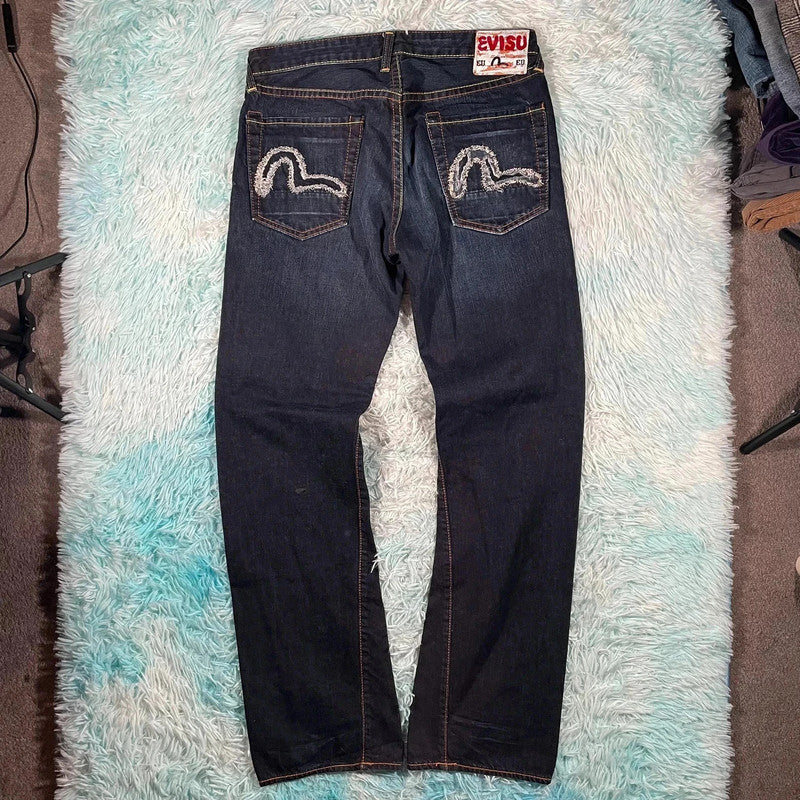 Vintage Evisu Jeans Straight Leg - W32 L36