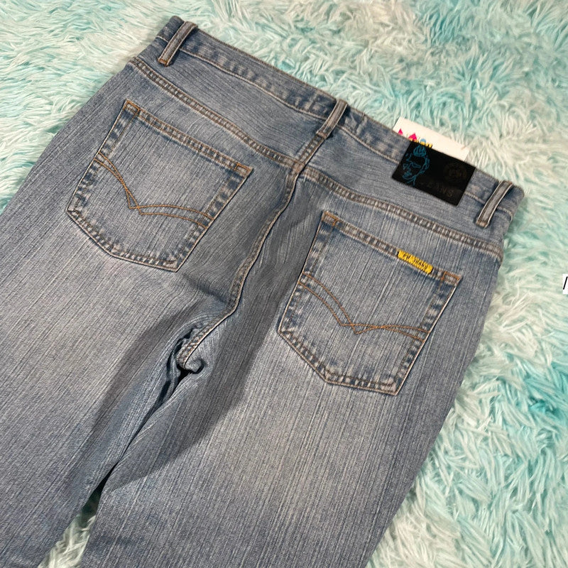Vintage Y2K Slim Jeans FB - 34W 32L