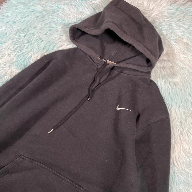 Black Nike Hoodie Plain - XL