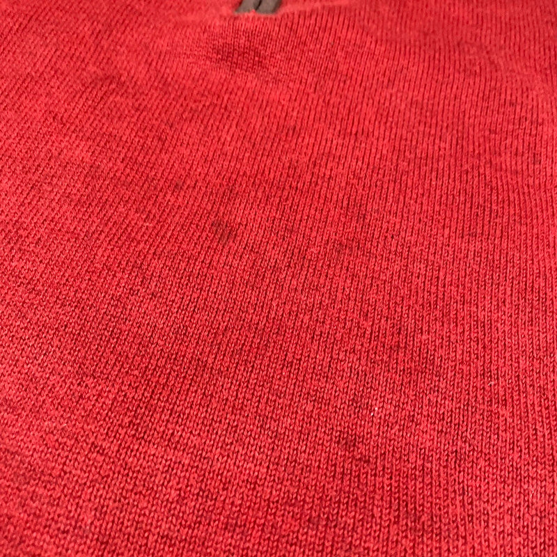 Red Christian Berg 1/4 Zip Jumper - Medium