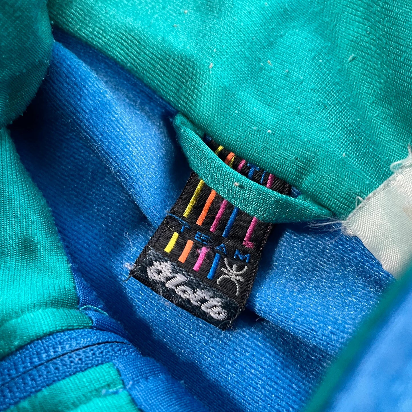 Vintage 90s Blue Funky Lotto Track Jacket - XL
