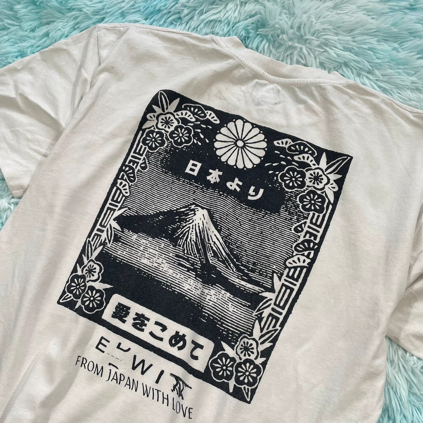 White Edwin Graphic T Shirt - XL