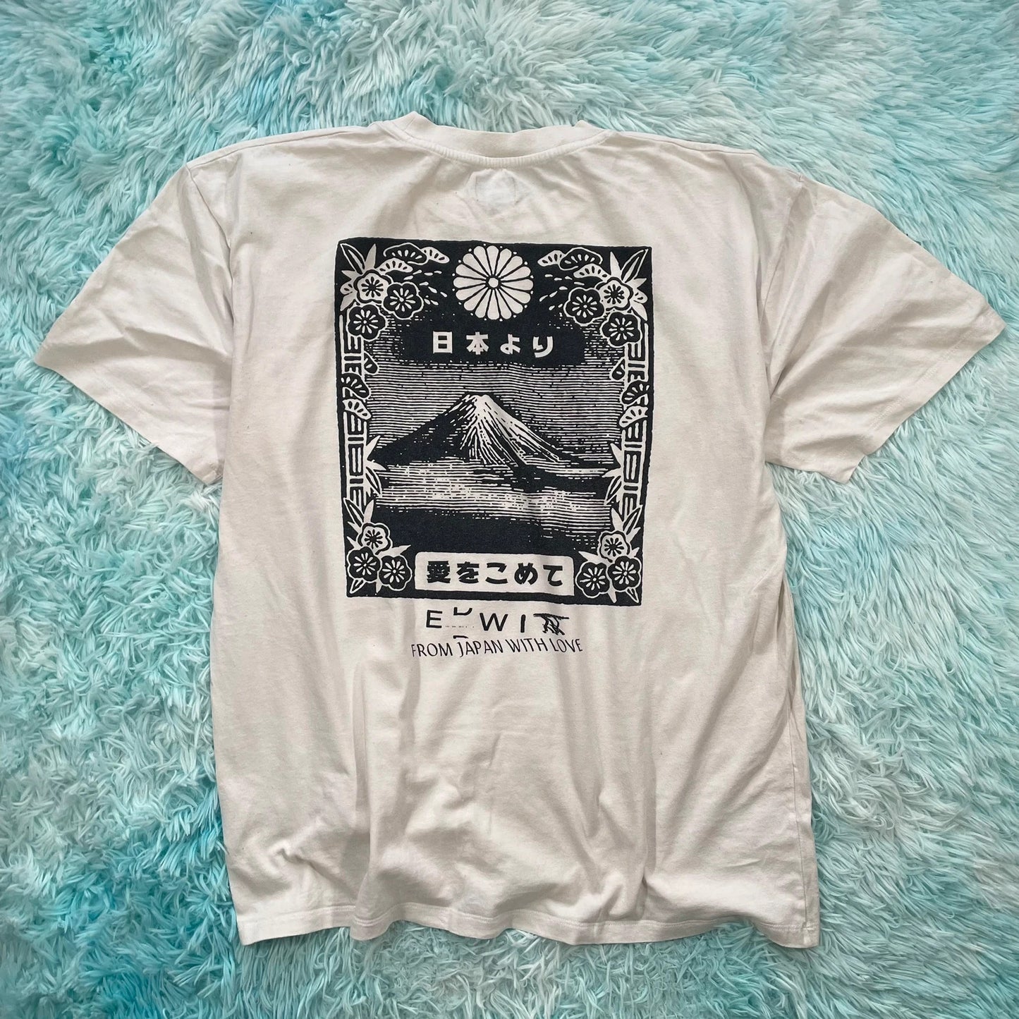 White Edwin Graphic T Shirt - XL
