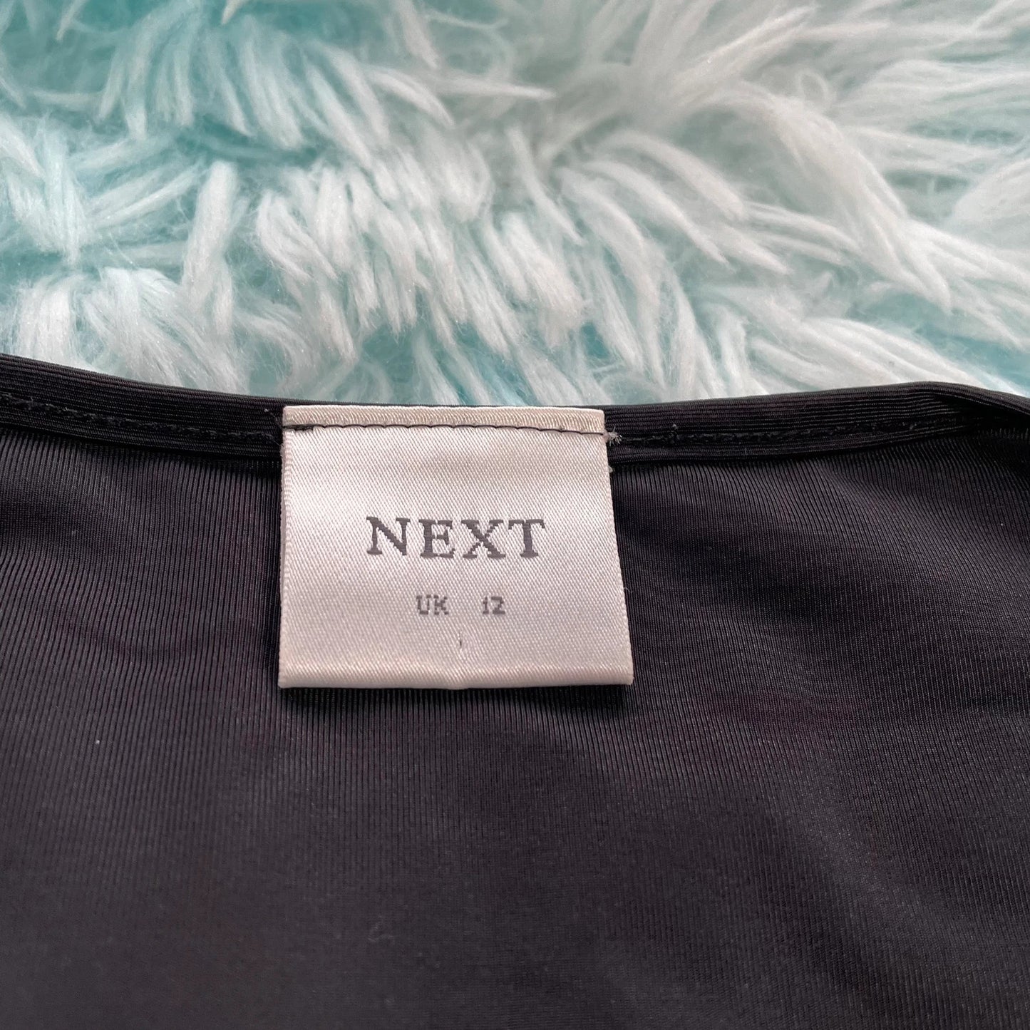 Vintage 00s Black Next Sheer Top - Size 12