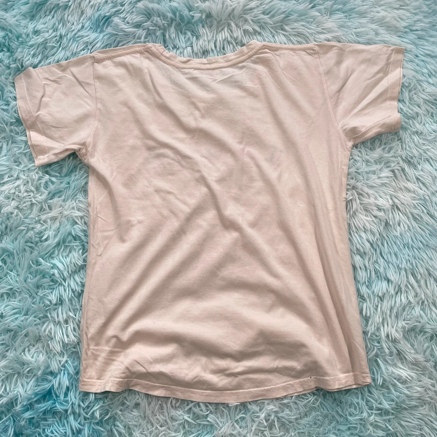 Vintage 00s White Vogue T Shirt - One Size