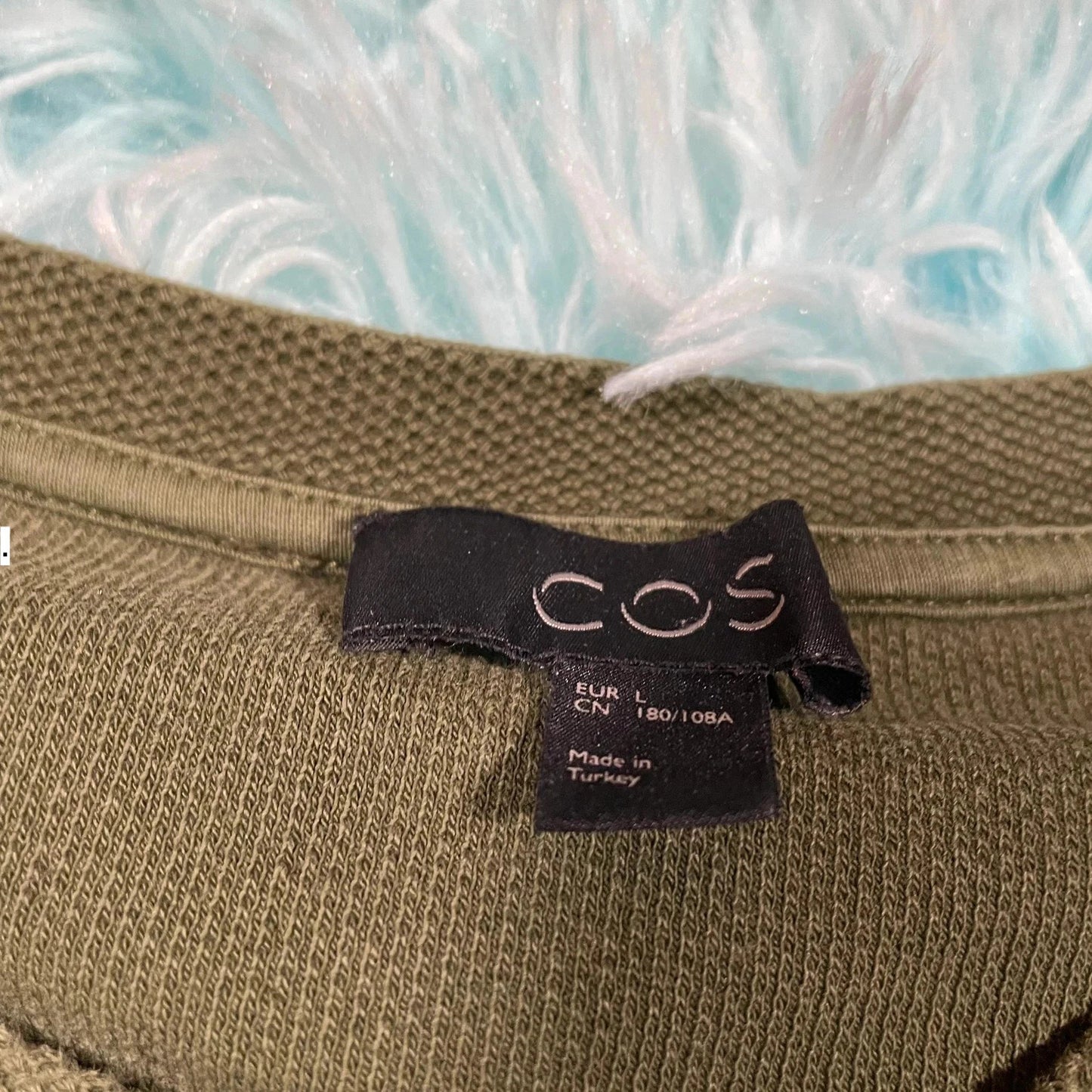 Khaki Cos Sweatshirt Blank - Large