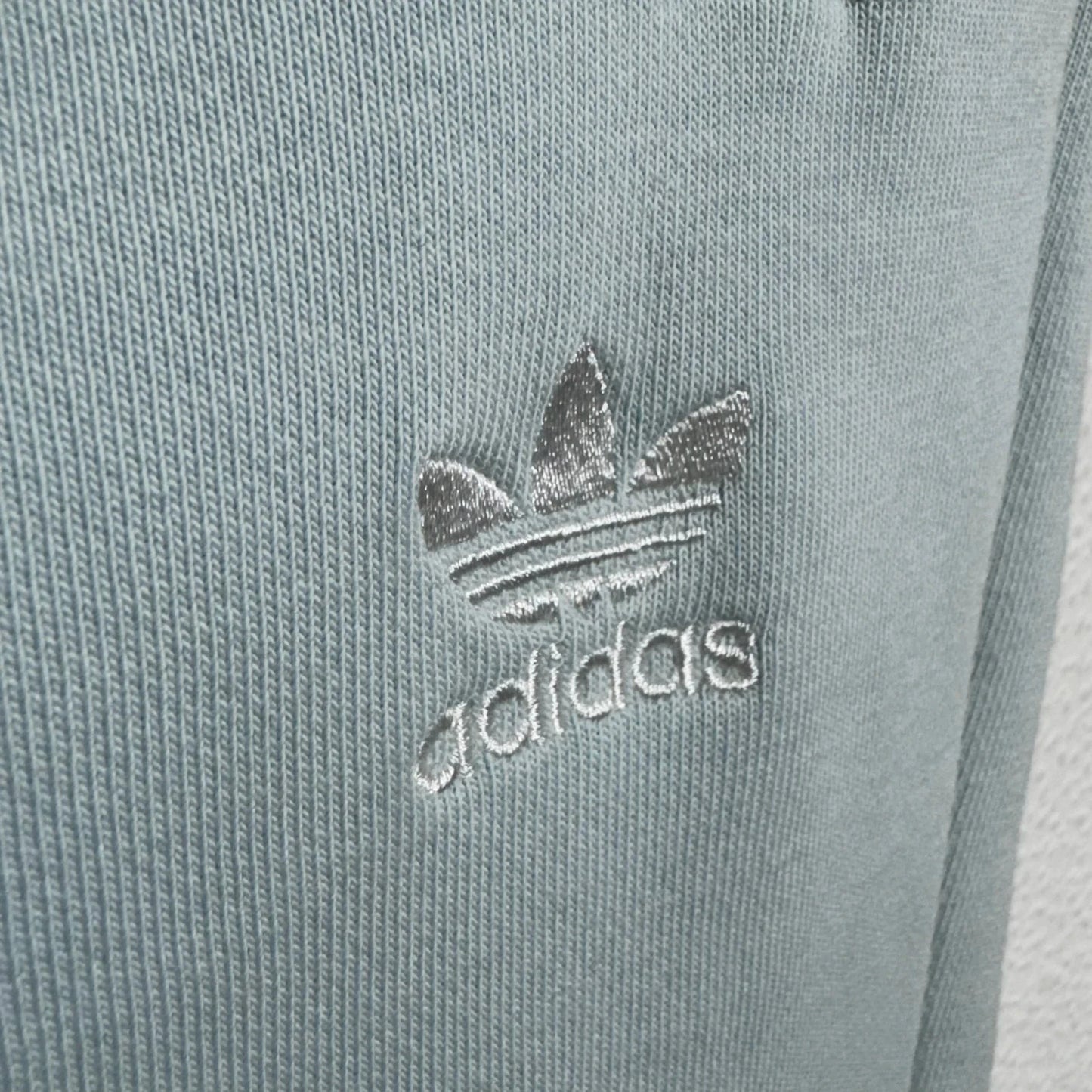 Mint Green Adidas Joggers - Small