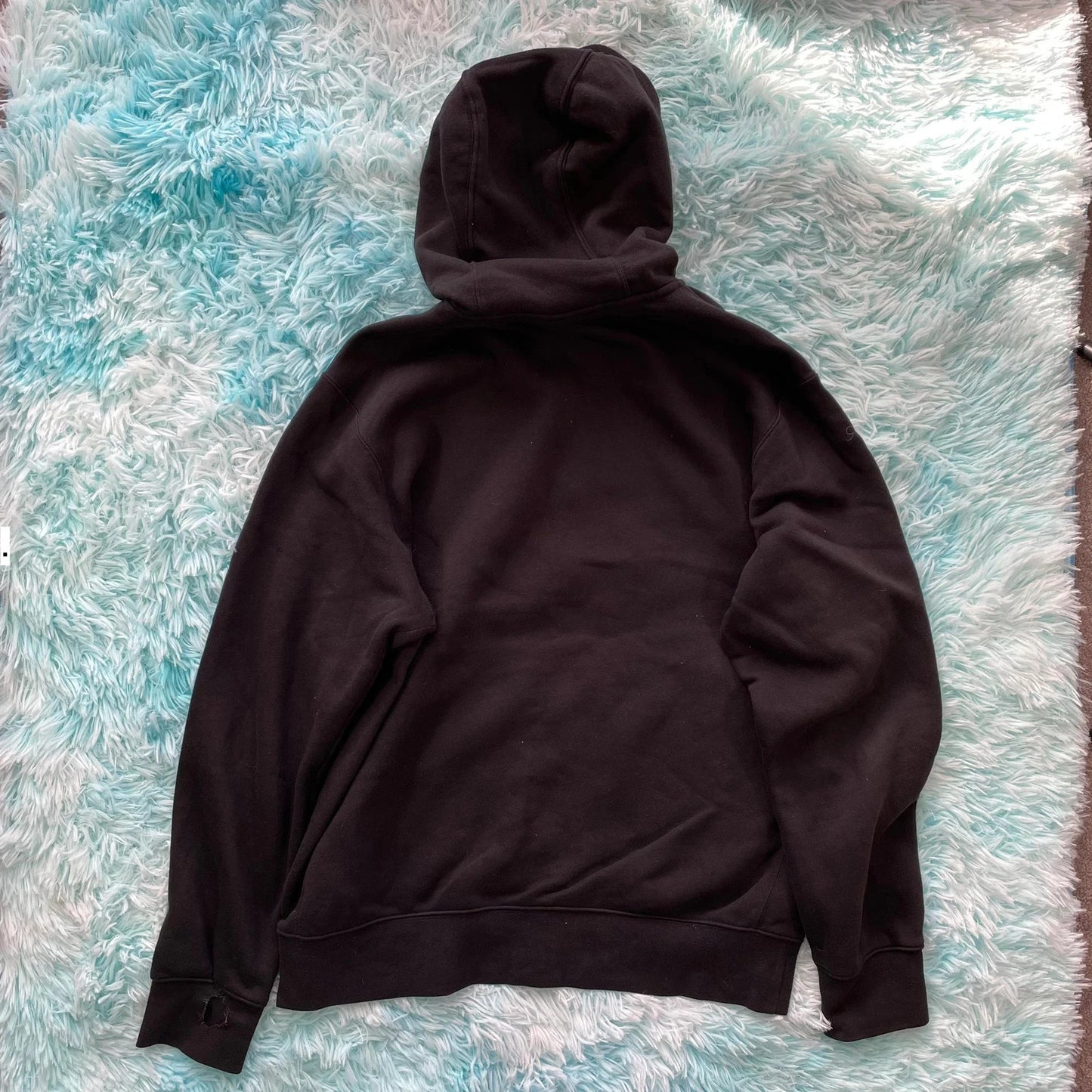 Black Nike Full Zip Hoodie - Medium