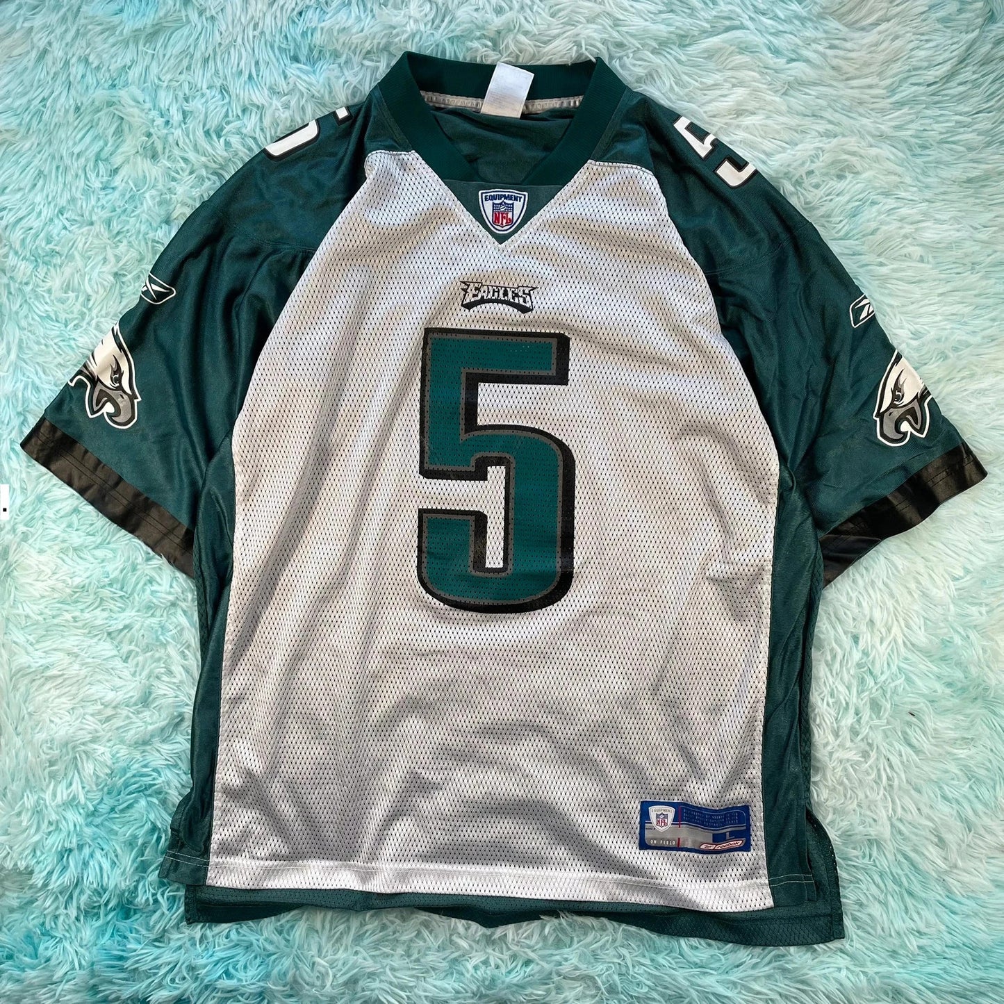 Vintage Philadelphia Eagles Donovan Mcnabb Jersey Reebok - Large