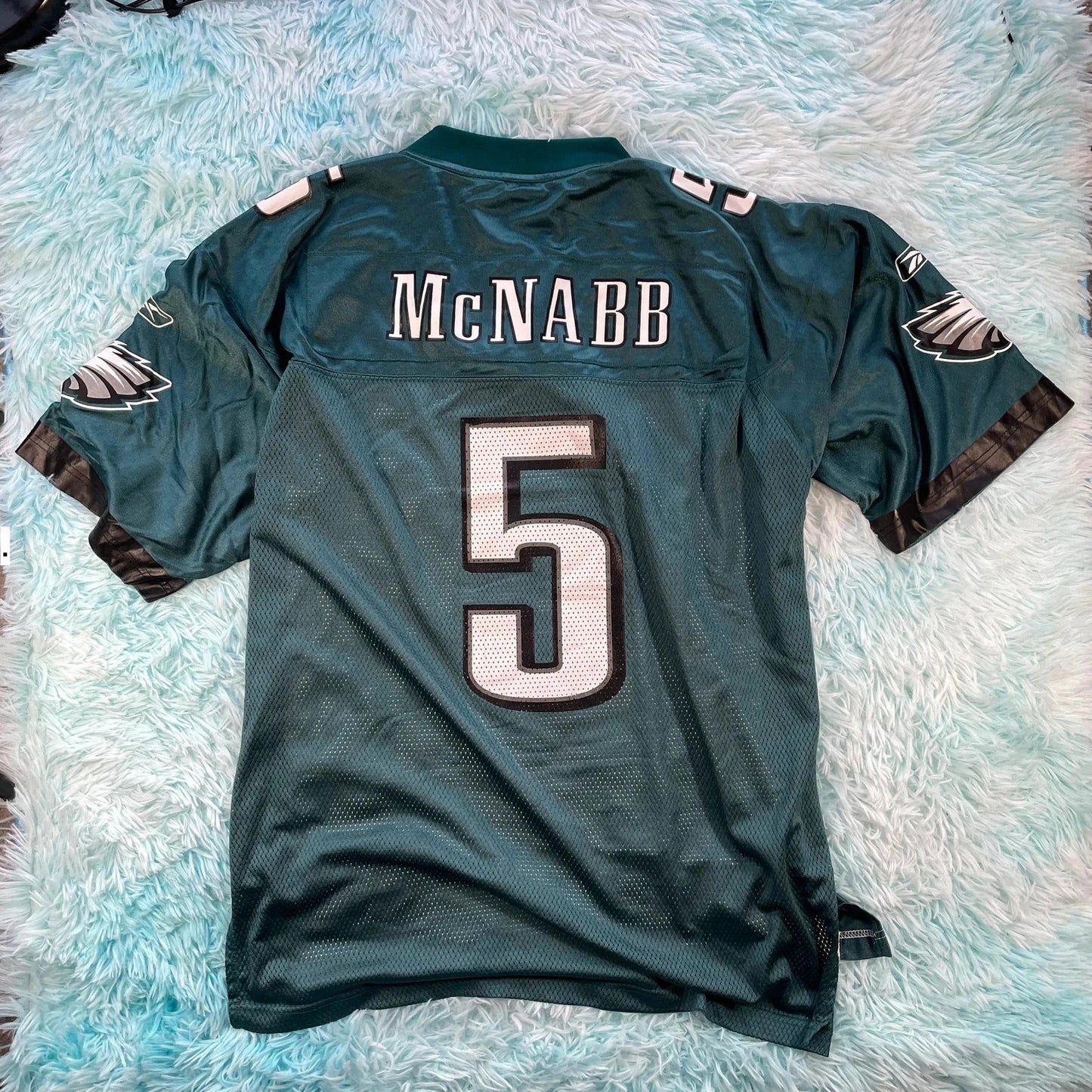 Vintage Philadelphia Eagles Donovan Mcnabb Jersey Reebok - Large