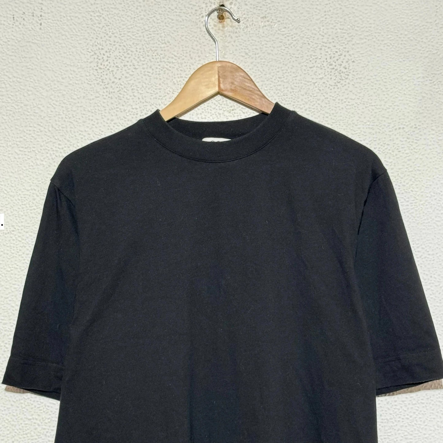 Black Cos T Shirt Plain - Small