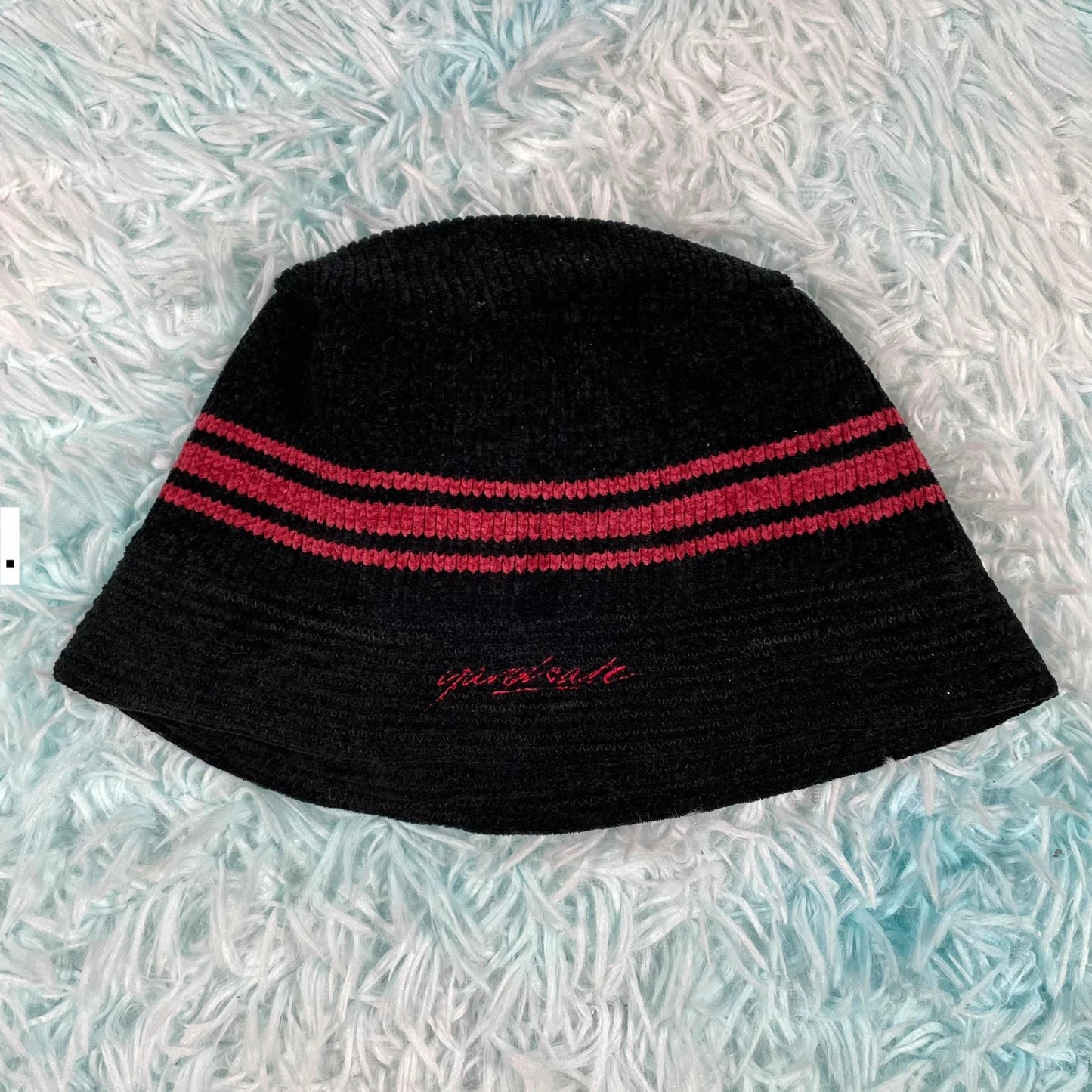 Grey & Red Yardsale Bucket Hat