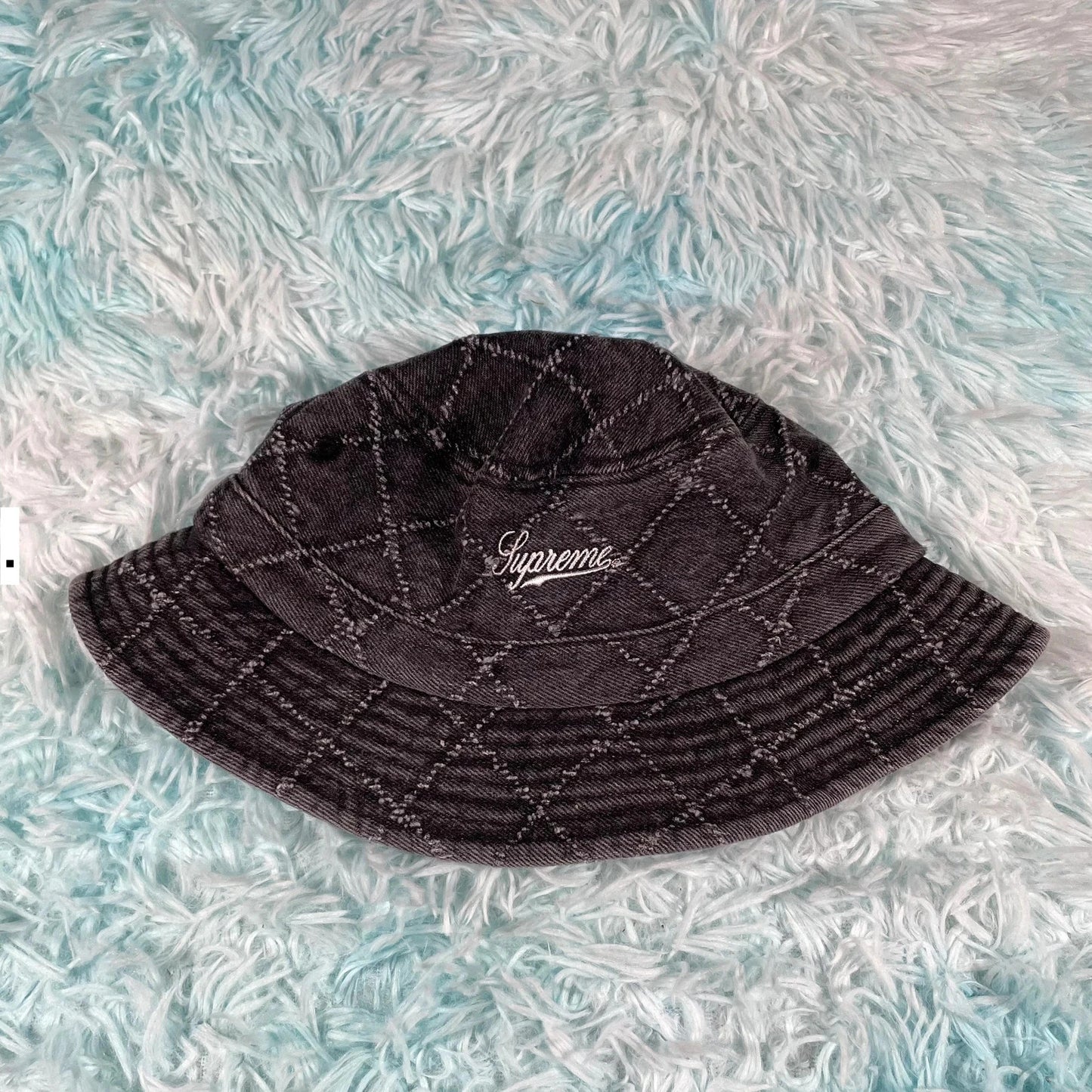 Grey Supreme Bucket Hat - M/L
