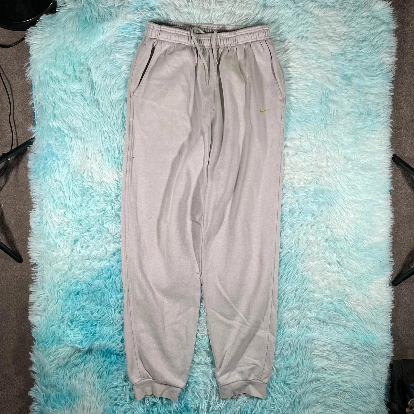 Vintage 90s Light blue Nike Joggers - Medium