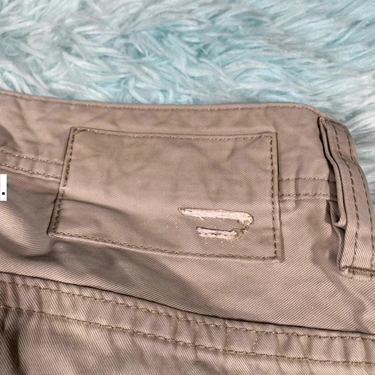Vintage Beige Diesel Trousers Straight Leg - 32W