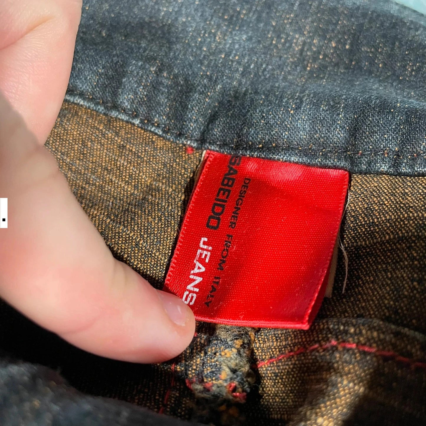 Vintage Y2K Sabeido Patterned Jeans - Medium