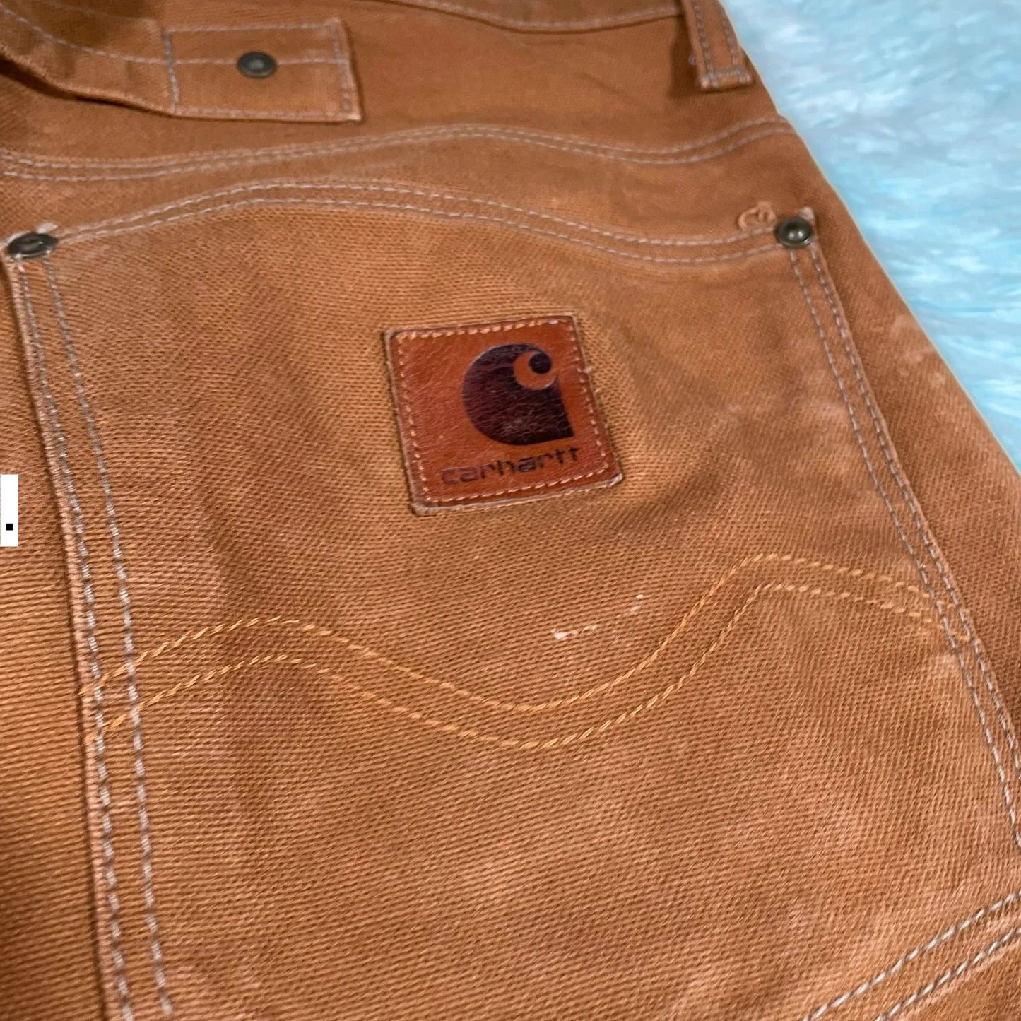 Brown Carhartt Workwear Trousers Roper Pants - W32 L32