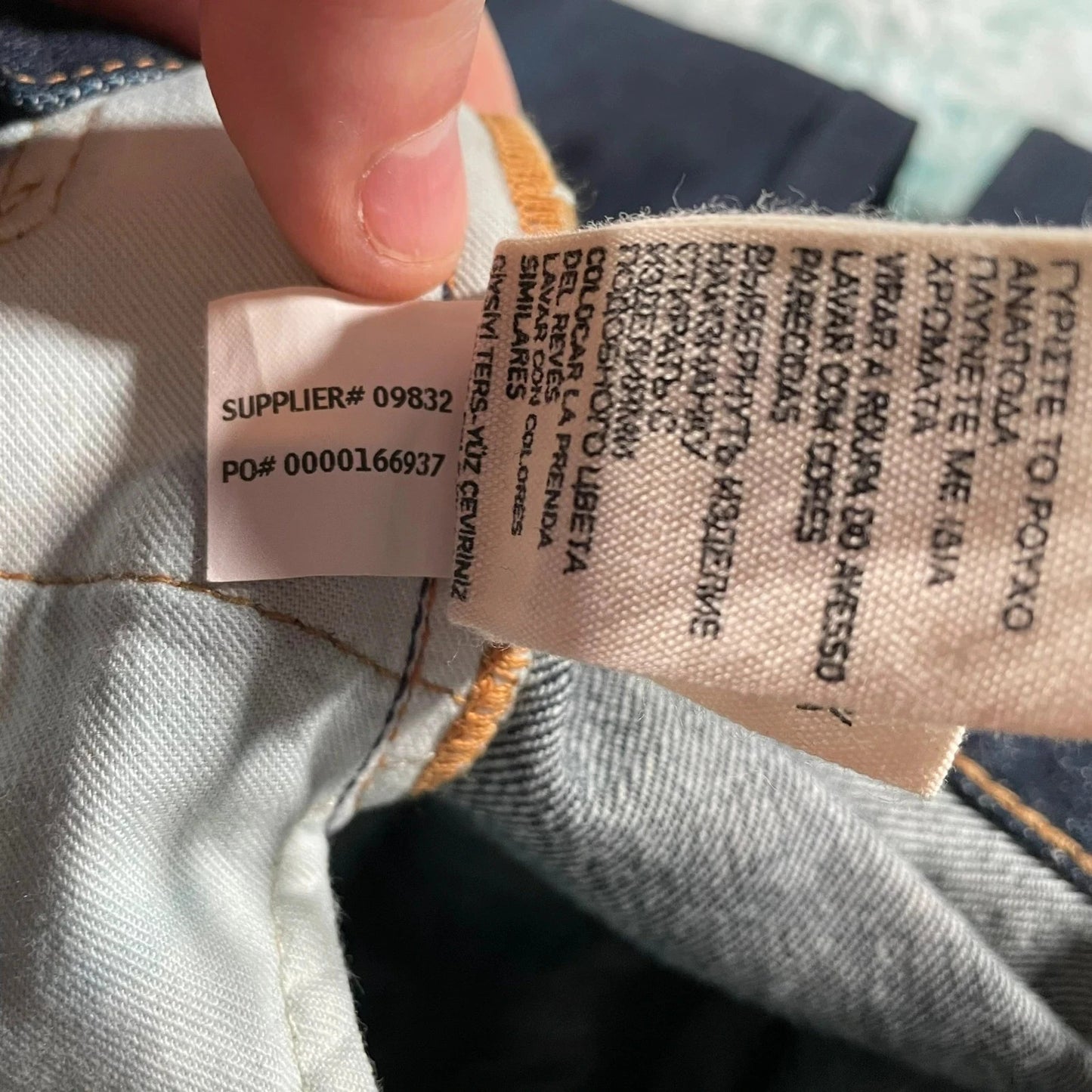 Vintage Navy Ralph Lauren Jeans Slim - W30 L34