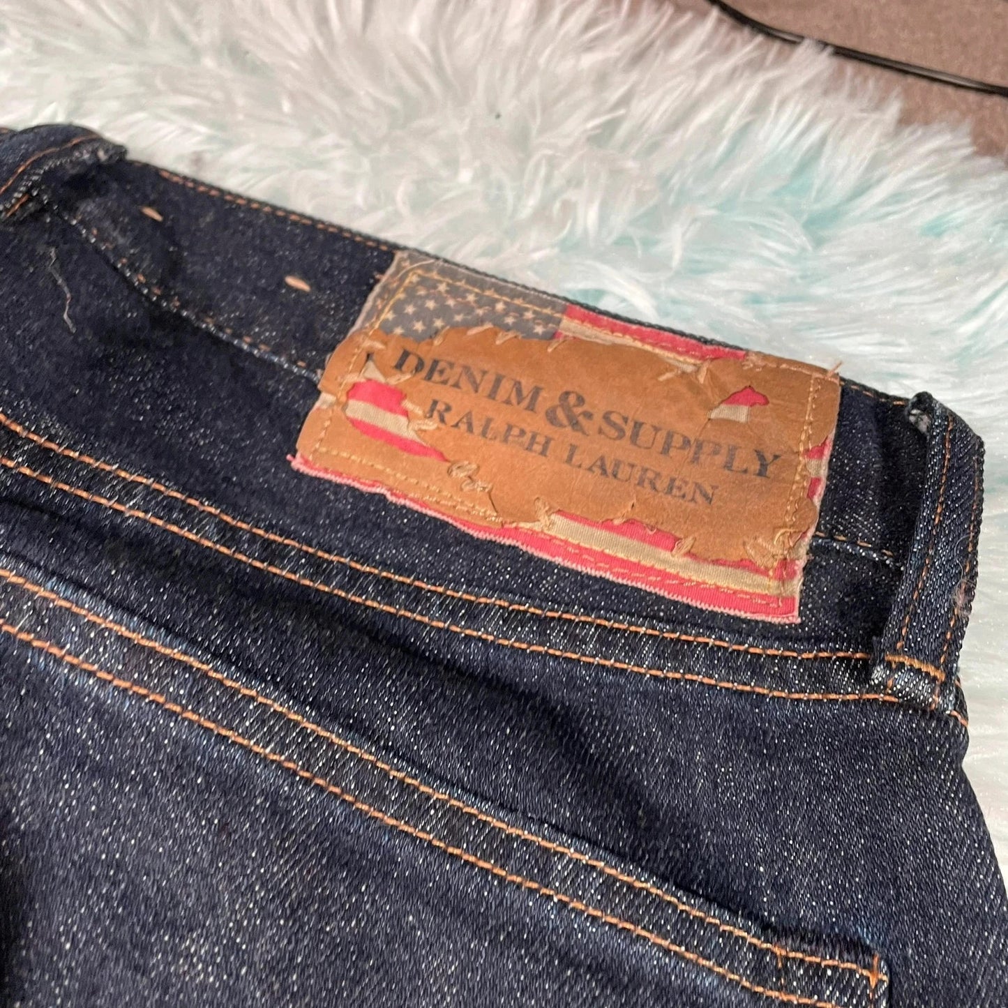 Vintage Navy Ralph Lauren Jeans Slim - W30 L34