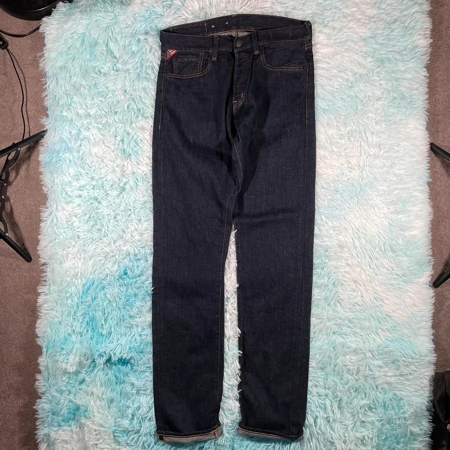 Vintage Navy Ralph Lauren Jeans Slim - W30 L34