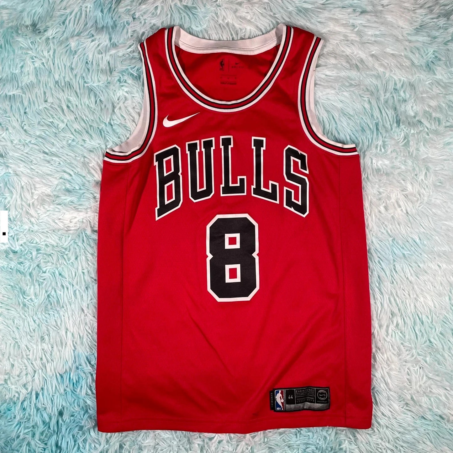 Red Chicago Bulls NBA Basketball Jersey Nike Levine - Medium