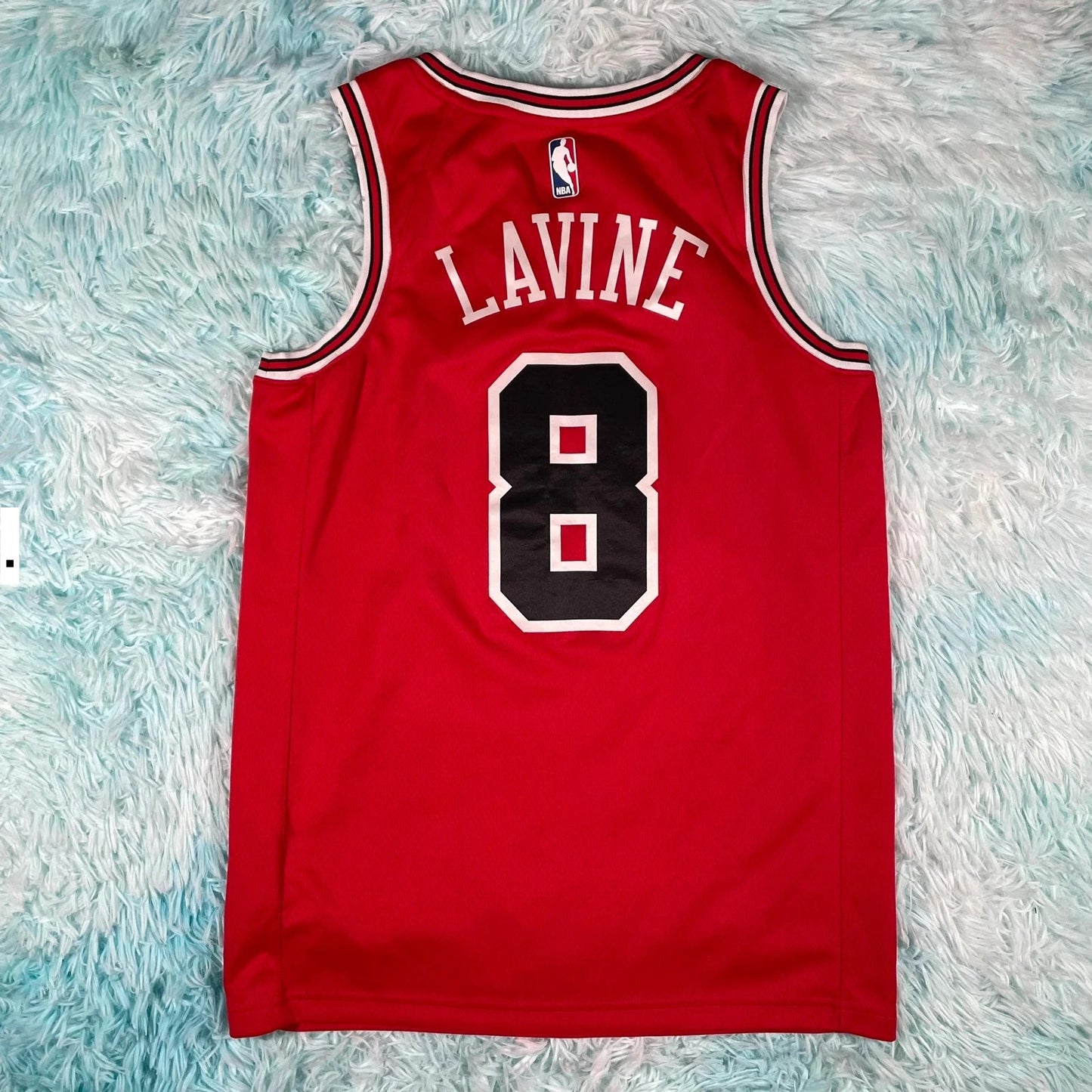 Red Chicago Bulls NBA Basketball Jersey Nike Levine - Medium