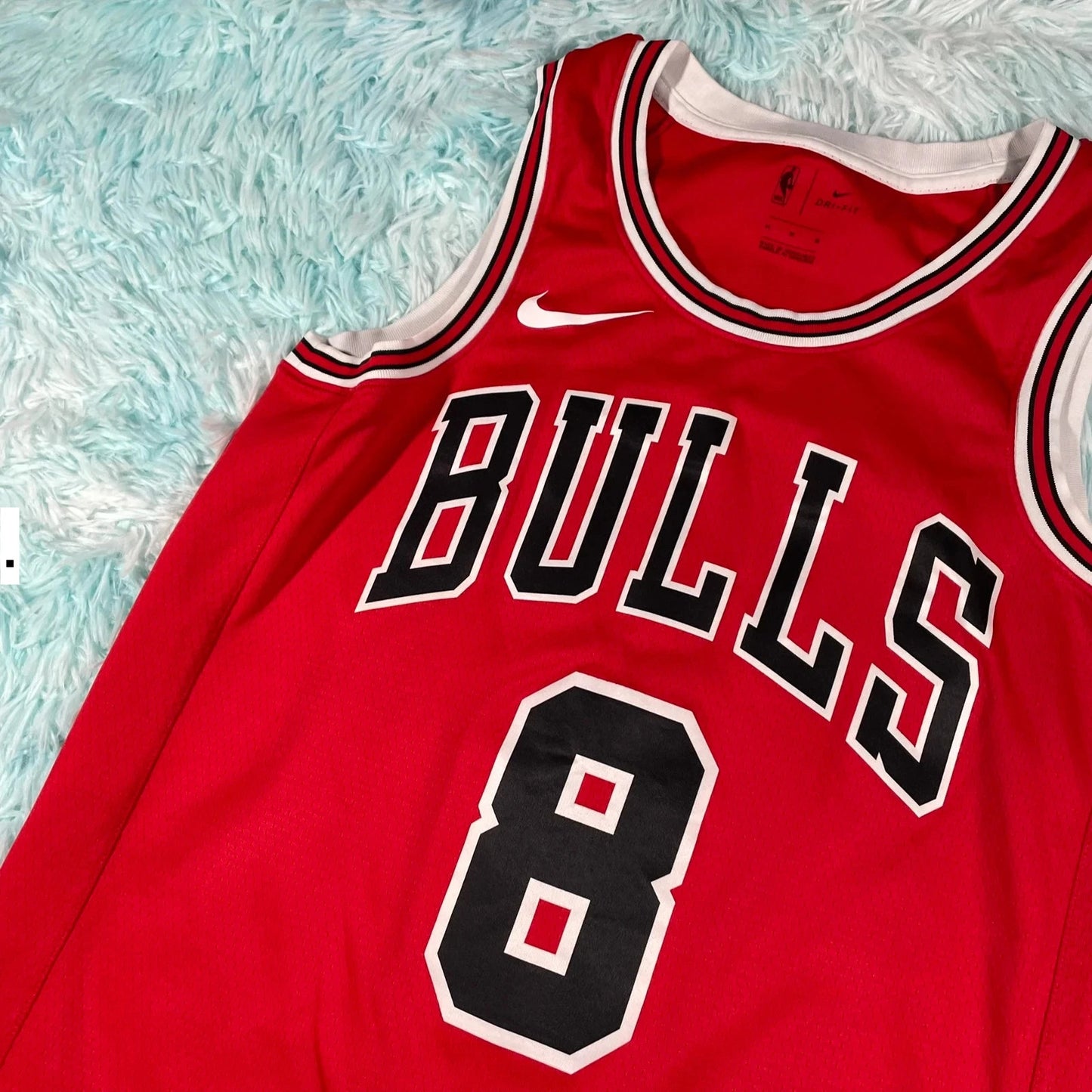 Red Chicago Bulls NBA Basketball Jersey Nike Levine - Medium