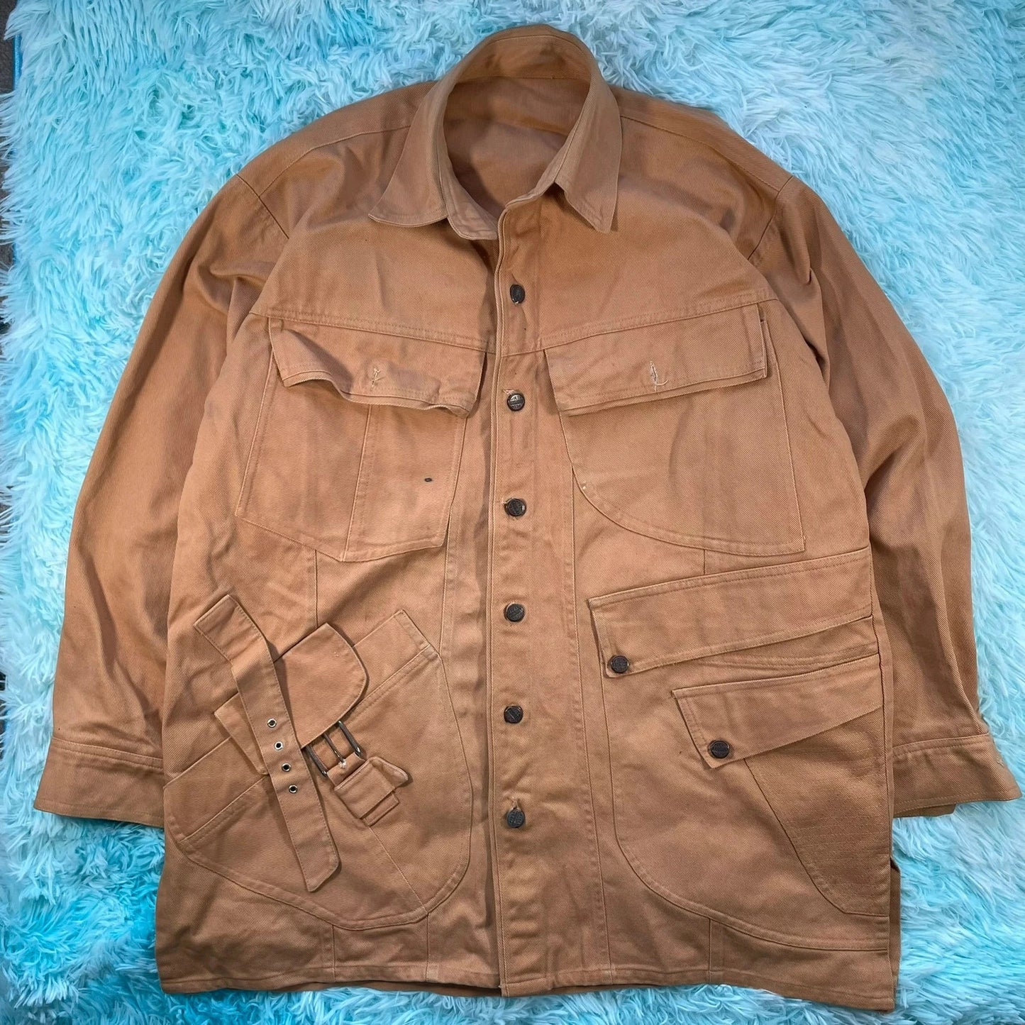 RARE True Vintage 70s Brown Ralph Lauren Workwear Set - XXL 34W