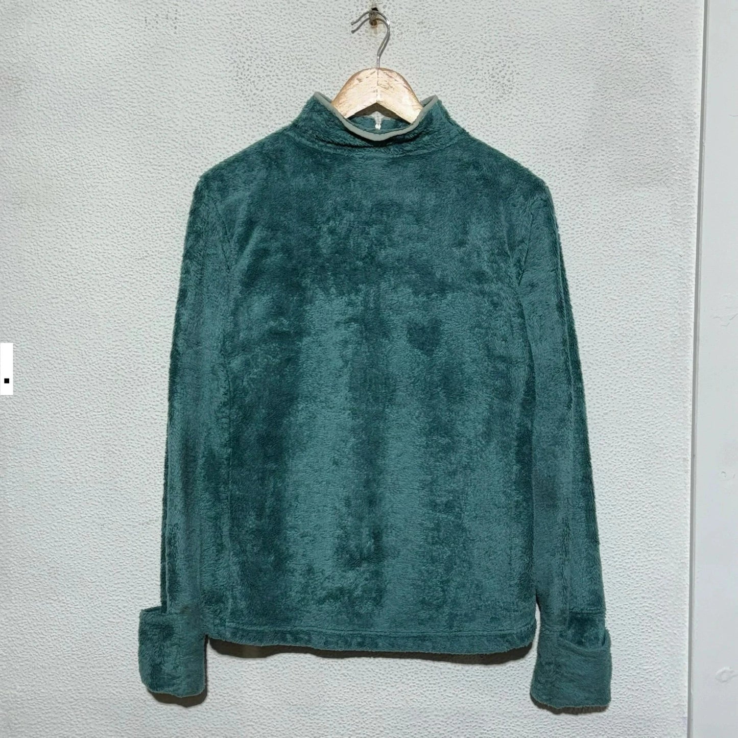 Blue The North Face 1/4 Zip Fleece - Womens Large