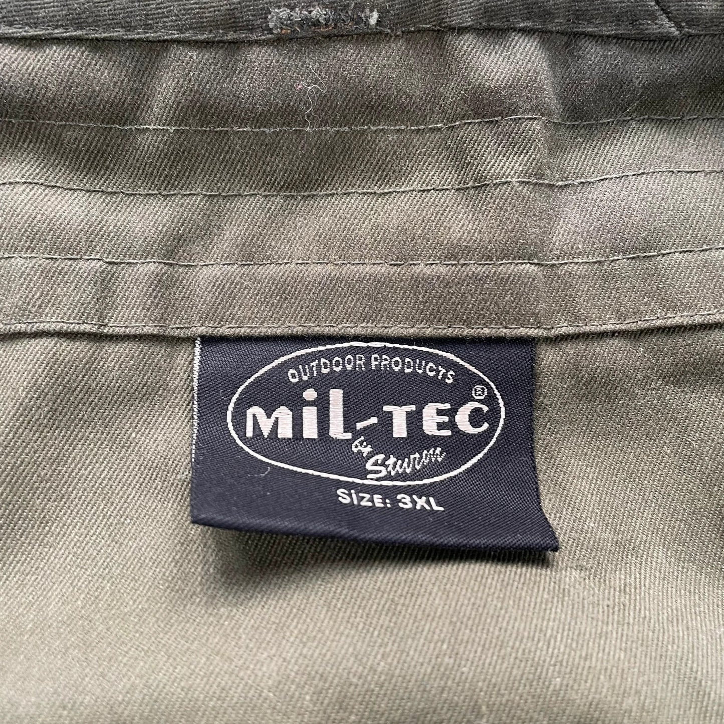 Vintage Khaki Utility Fishing Vest Jacket - 3XL