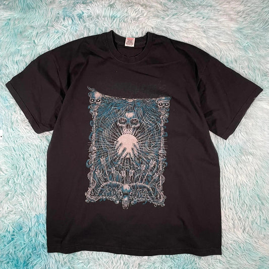 Vintage Black 2010 Sonisphere Festival T Shirt - Large
