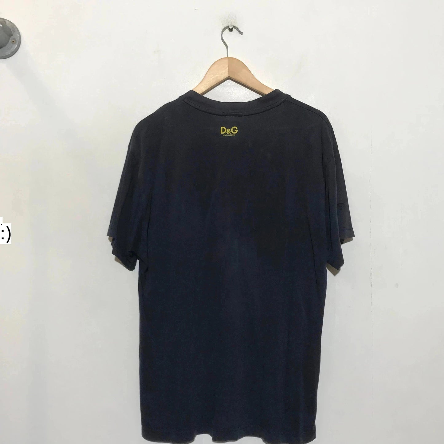 Vintage 2002 Navy Dolce & Gabbana MTV Awards T Shirt - Large