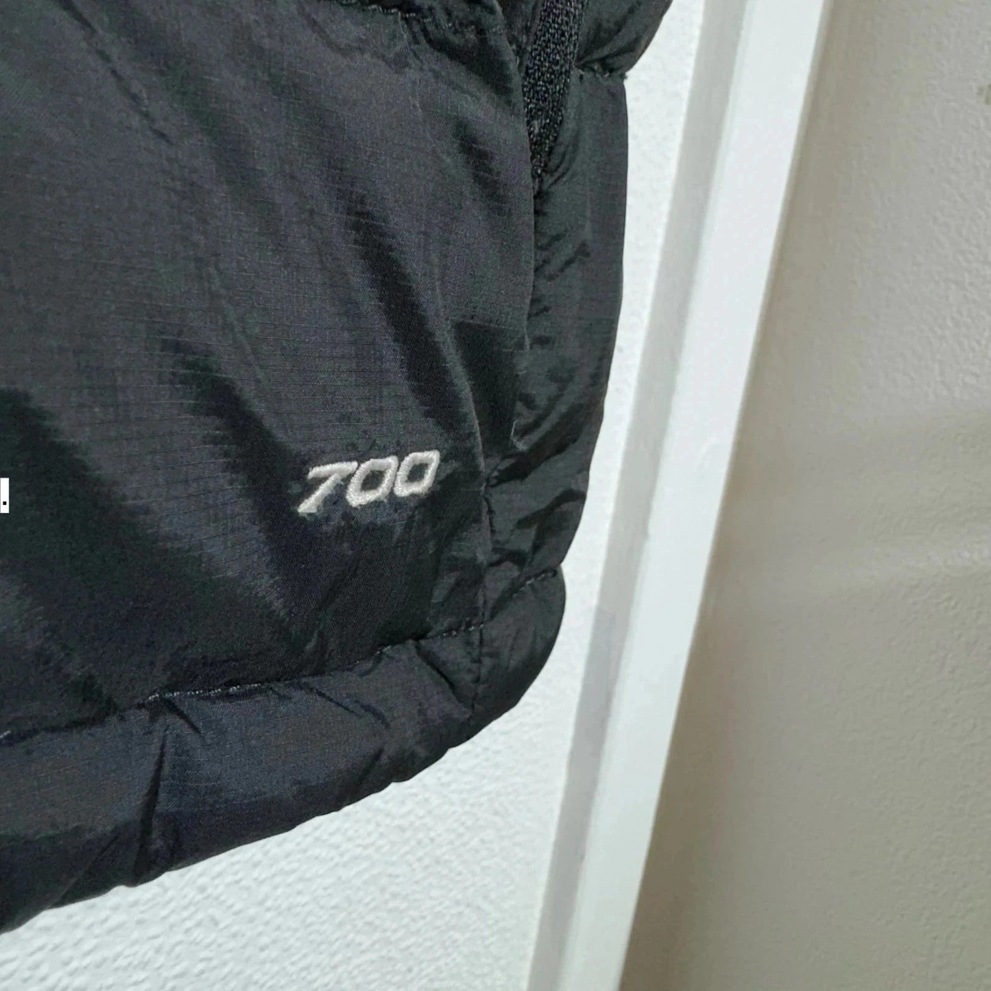 Black The North Face Nupste Puffer Jacket Gilet - Medium