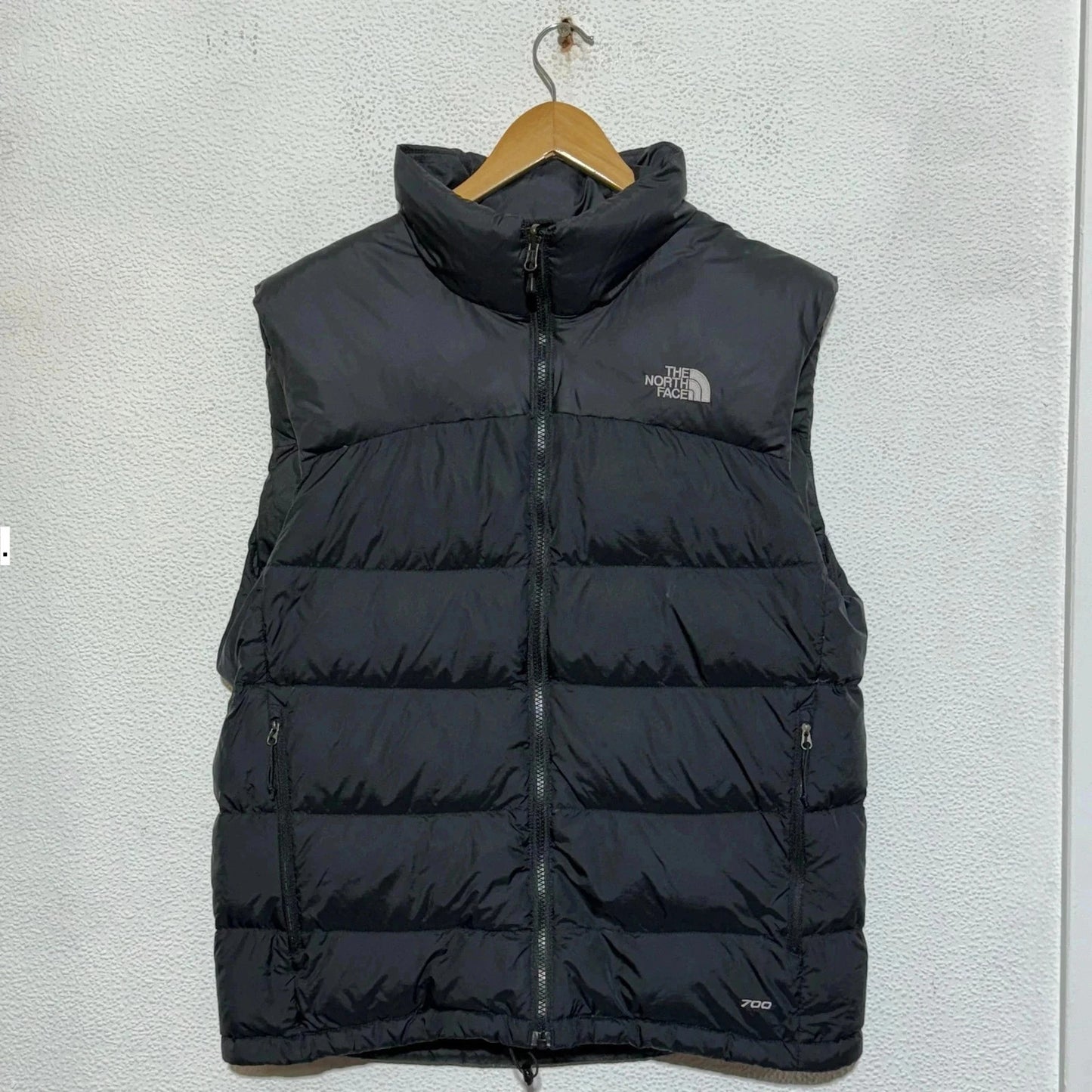 Black The North Face Nupste Puffer Jacket Gilet - Medium