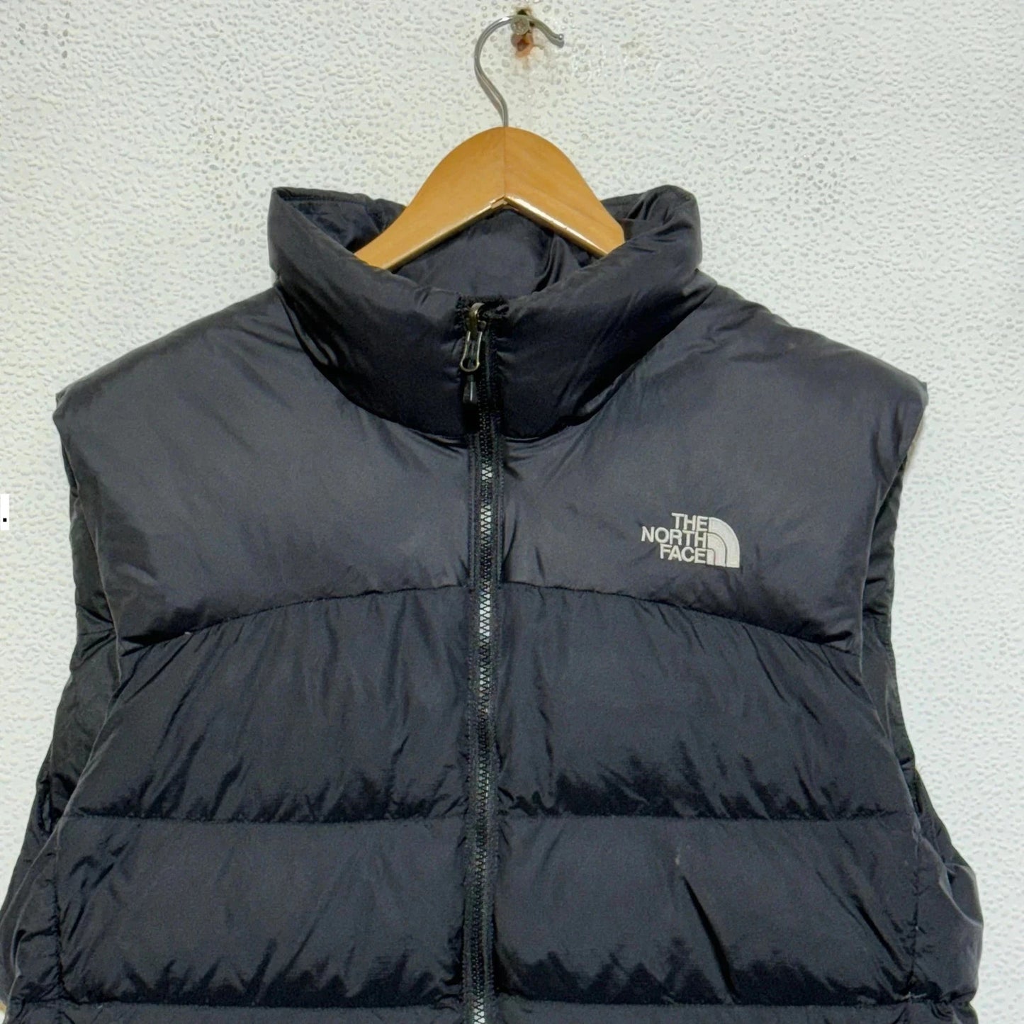 Black The North Face Nupste Puffer Jacket Gilet - Medium