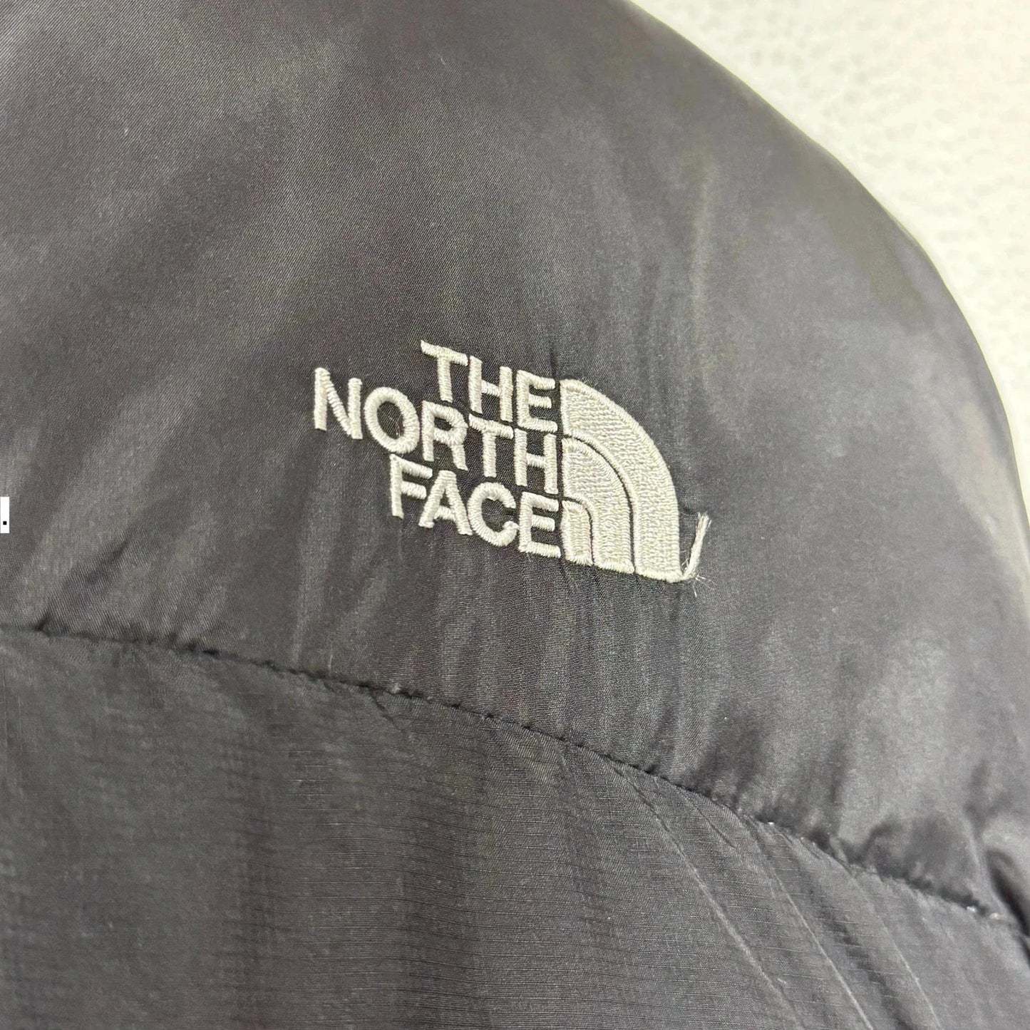 Black The North Face Nupste Puffer Jacket Gilet - Medium