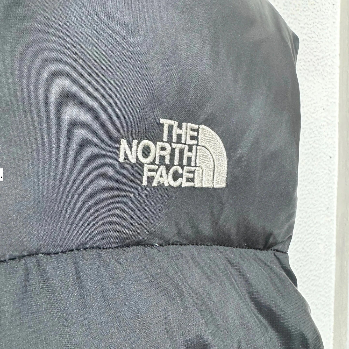 Black The North Face Nupste Puffer Jacket Gilet - Medium
