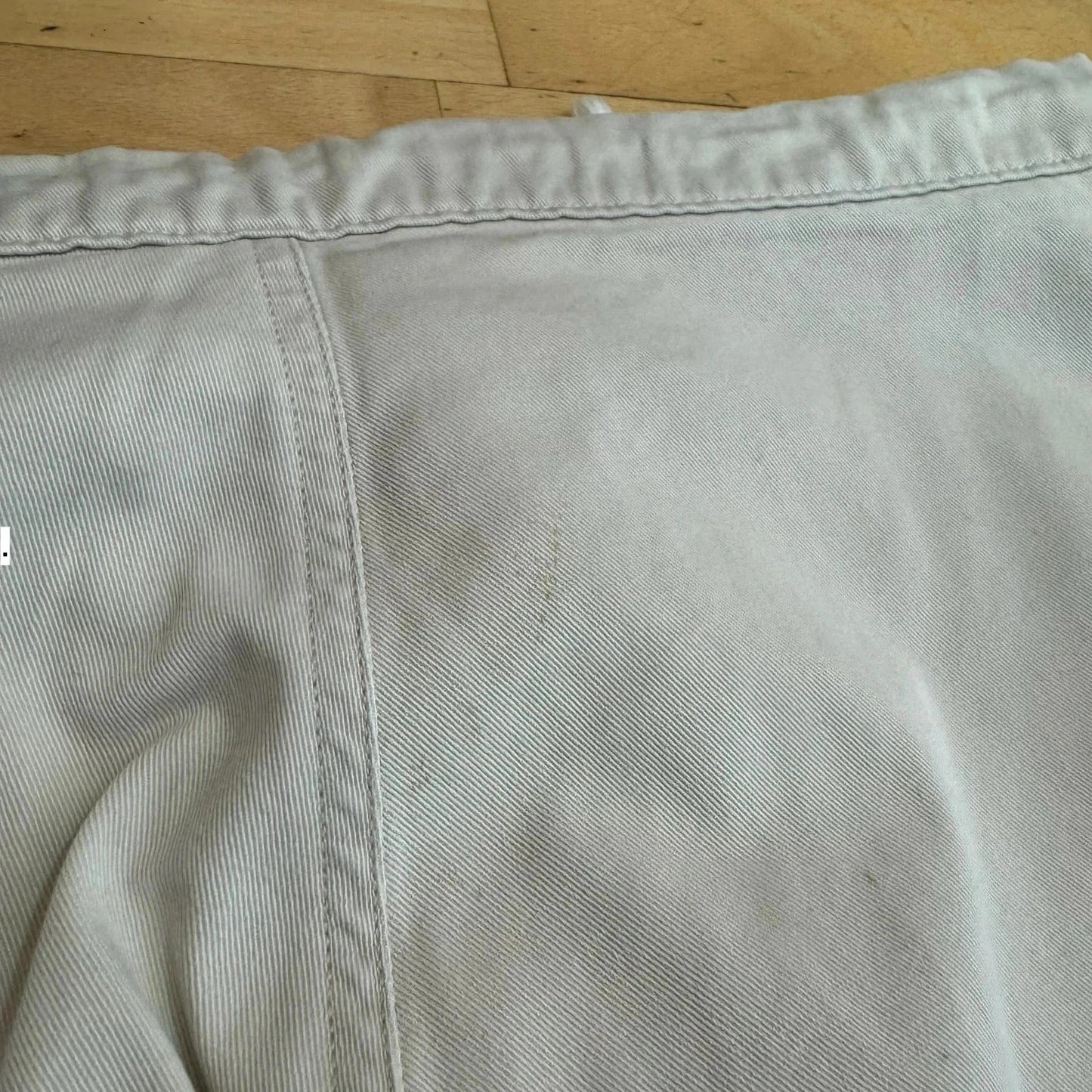 Vintage Cream Polo Jeans Ralph Lauren Cargo Trousers - Medium