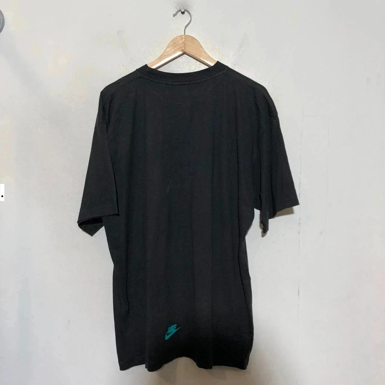 Vintage 90s Black Nike Force Baggy T Shirt - XL