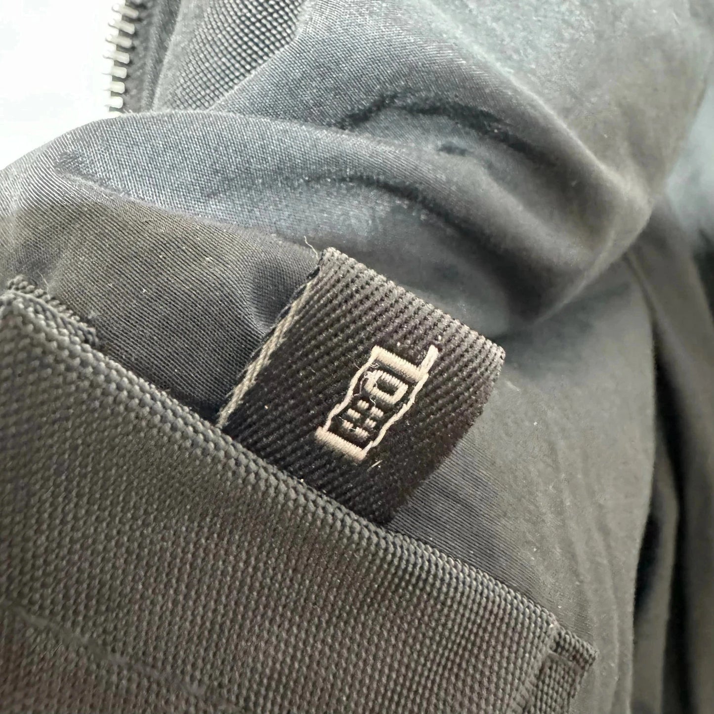 Black Hugo Boss Biker Racing Jacket - Small