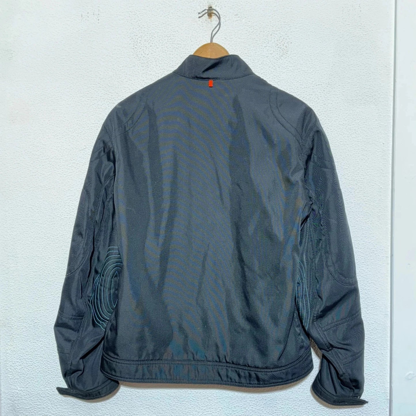 Black Hugo Boss Biker Racing Jacket - Small